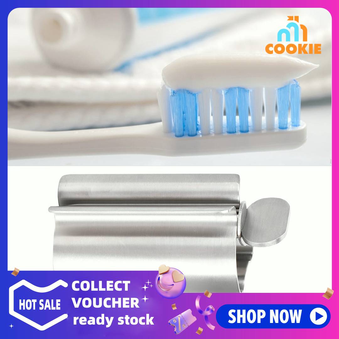 Stainless Steel Small Toothpaste Squeezer Dispenser Rollers Squeezing Tool for Face Cleanser