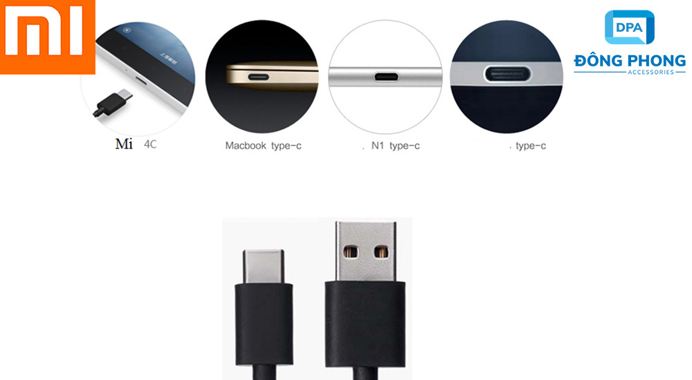 Đầu Chuyển Cổng Micro Sang Type C Chính Hãng Xiaomi