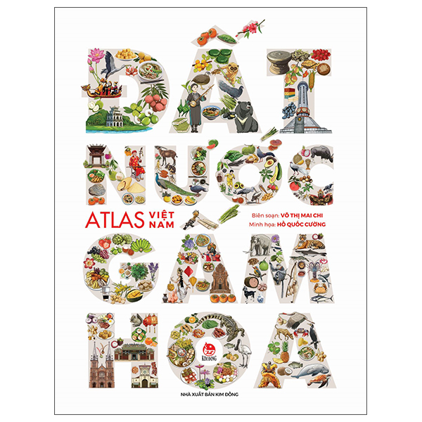 Fahasa - đất nước gấm hoa - atlas việt nam