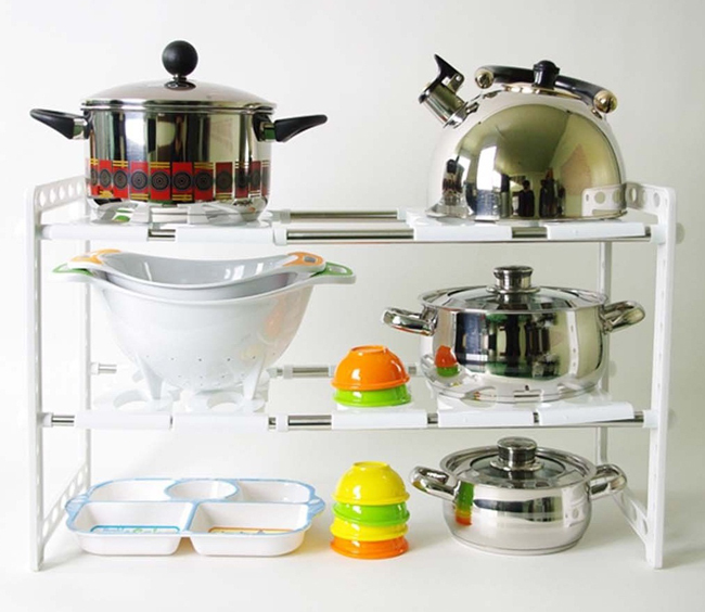 Kệ Xếp Để Dưới Bồn Rửa Chén, KỆ GẦM BẾP
