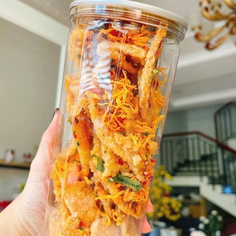 cơm cháy lắc khô gà hũ 300g
