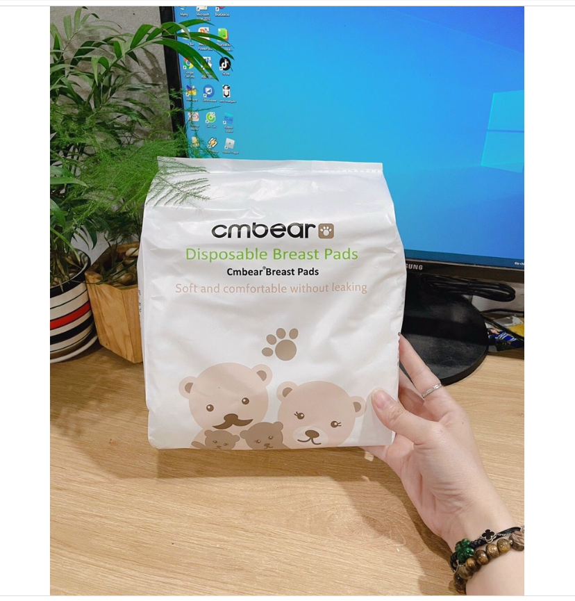 Miếng lót thấm sữa CM Bear ( Bịch 108 miếng)