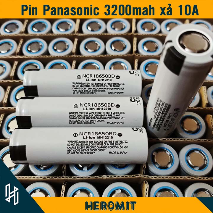 Pin 18650 pin 3200mah Pana xả 10A