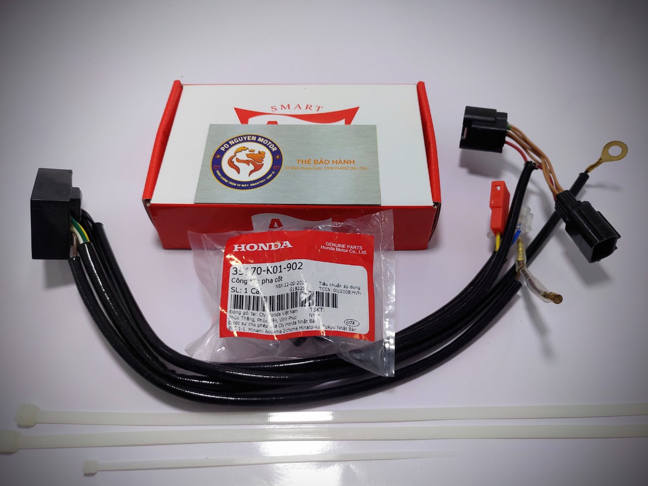 [HCM]MẠCH TẮT MỞ ĐÈN HONDA LEAD 2021 (LED) (ĐÃ BAO GỒM CÔNG TẮC PASSING SH)