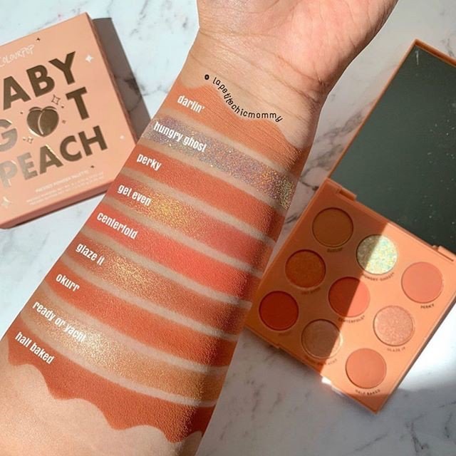 BẢNG PHẤN MẮT COLOURPOP BABY GOT PEACH-  HAPPY HOUSE