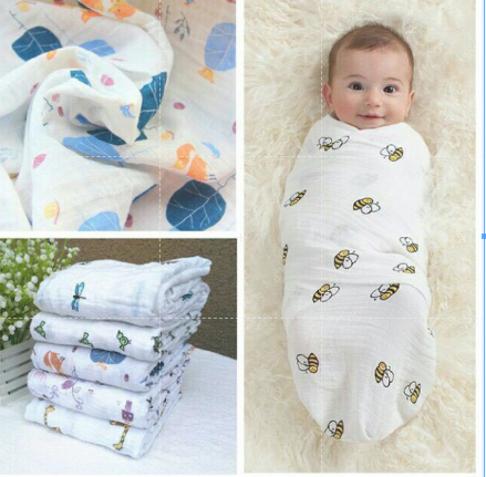 Khăn Xô tắm cho trẻ dạng sợi tre 1m2*1m2
