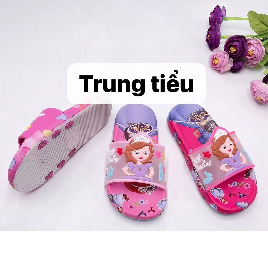 DÉP LÊ CÔNG CHÚA ELSA 3D BÉ GÁI