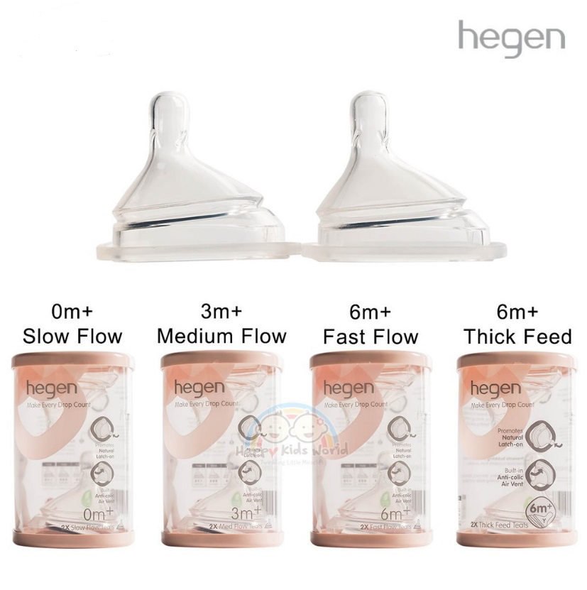 [HCM]Bình sữa cao cấp Hegen PPSU 60ml - 150ml - 240ml - 330ml
