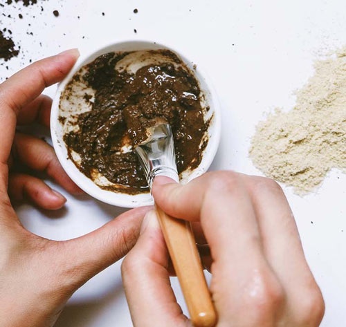 100GR - 1000GR BỘT CÁM GẠO CÀ PHÊ MẶT NẠ, TẮM TRẮNG