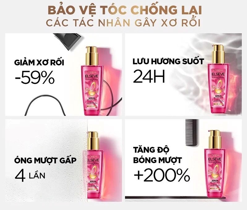 Dầu Dưỡng Tóc L'Oreal Elseve Extraordinary Oil Serum 100ml