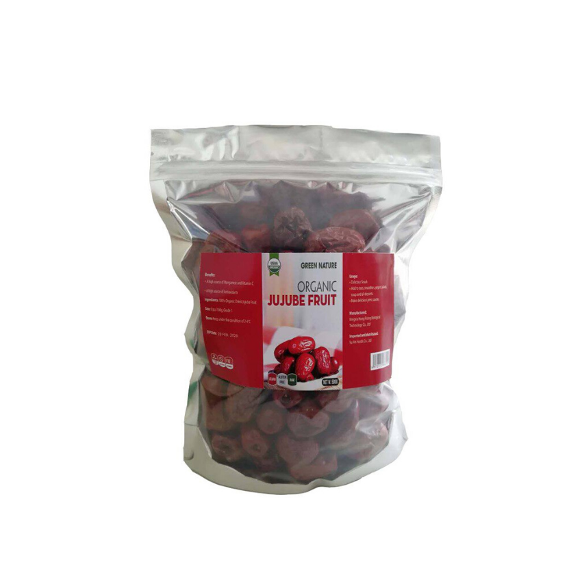 [HCM]Táo đỏ hữu cơ Green Nature 500g ( size loại 1 12-14g trái )