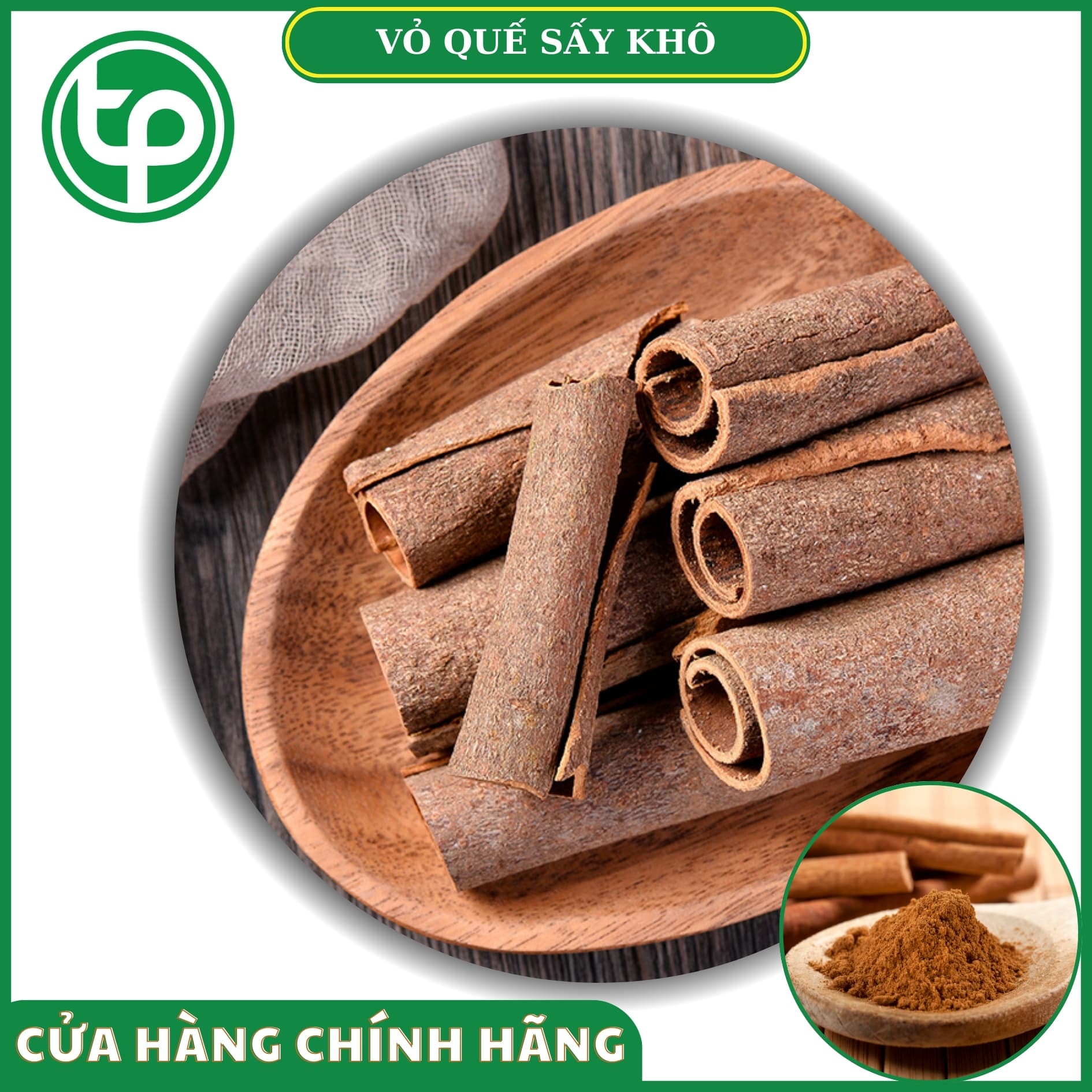 [Hàng mới về] Vỏ quế khô 1kg - Hàng sạch thơm chuyên dùng để sắc nước và pha trà - Thảo Dược Tấn Phát