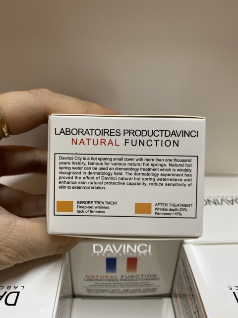 Kem Dưỡng Da Cao Cấp Davinci-30g