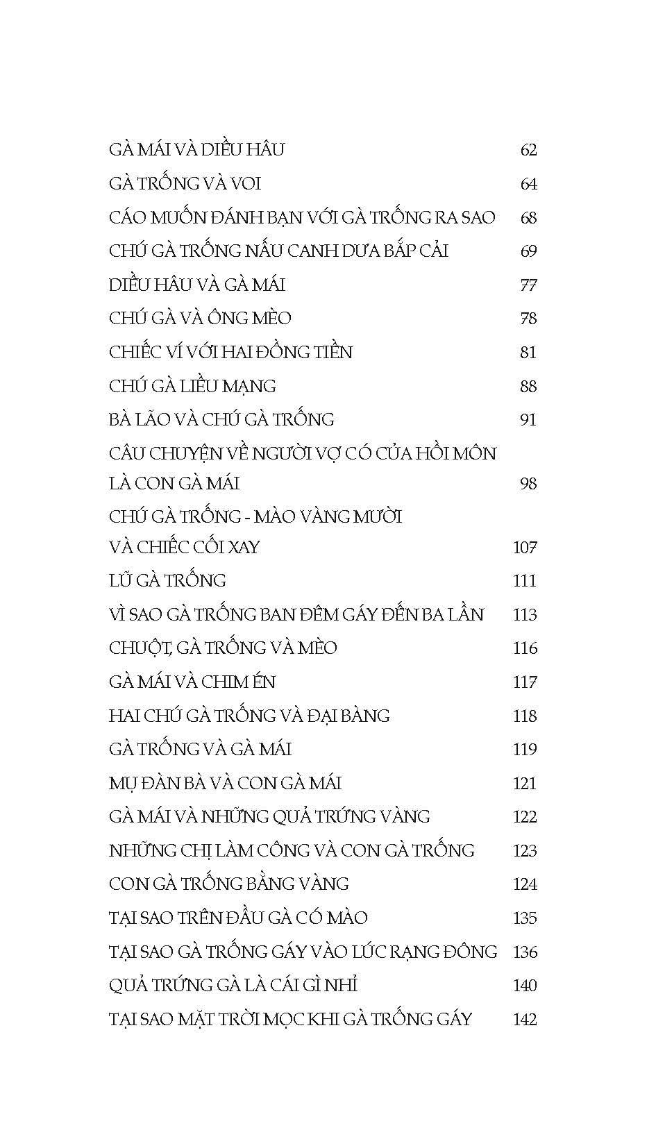 Những Câu Chuyện Về Gà