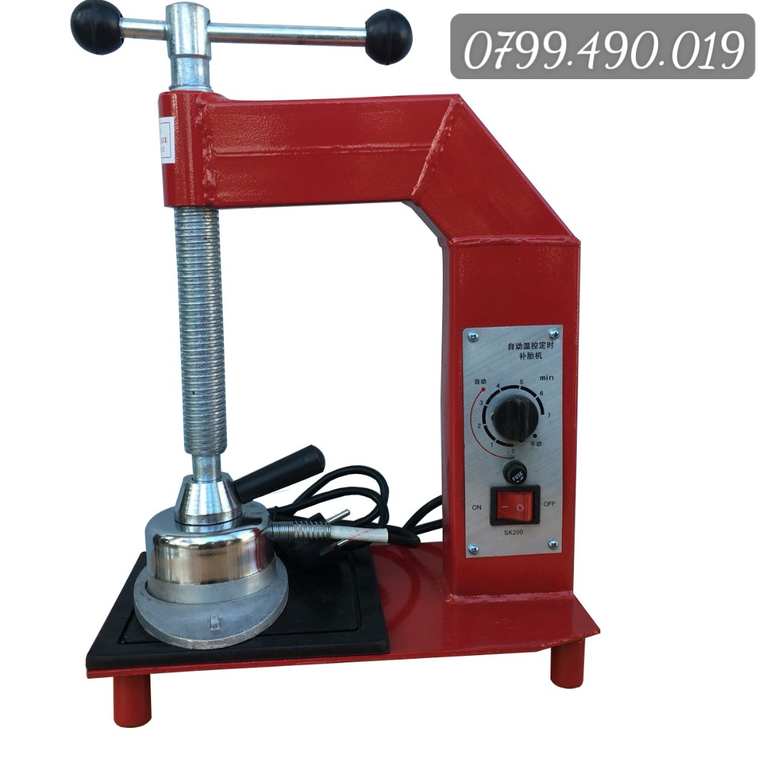 Máy vá chín săm lốp – Bàn vá ép điện hàng chuẩn