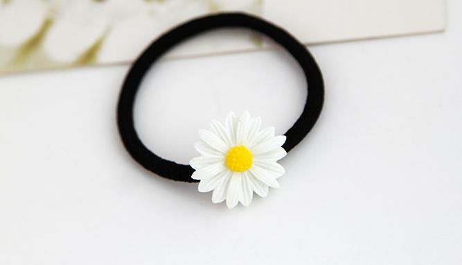 ✔️[Mua 1 Tặng 1] Kẹp tóc nữ hoa cúc - Set kẹp và cột tóc cho mẹ và bé