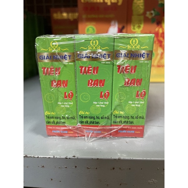 Giải Nhiệt Tiêu Ban Lộ Phước Sanh