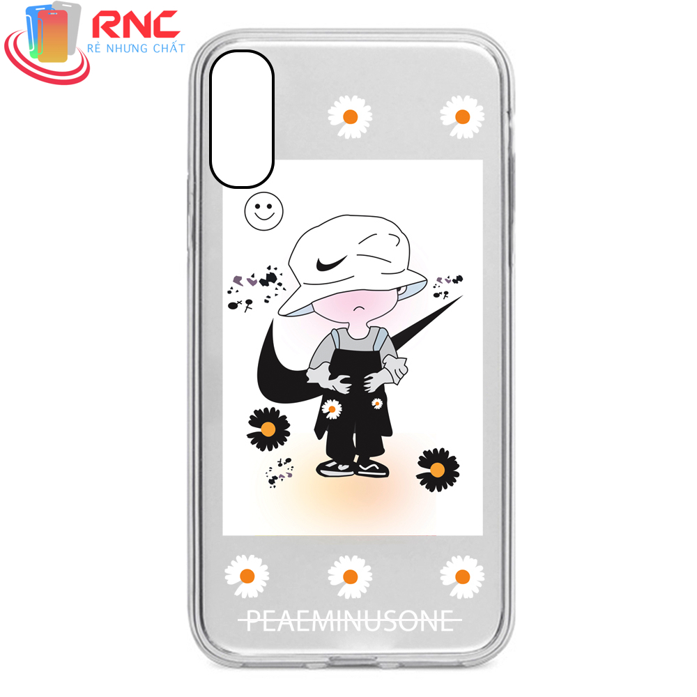 [HCM]Ốp lưng Vsmart Bee 3 Hoa Cúc Peaceminusone dẻo trong Silicone in hình(sản phẩm có 6 mẫu)