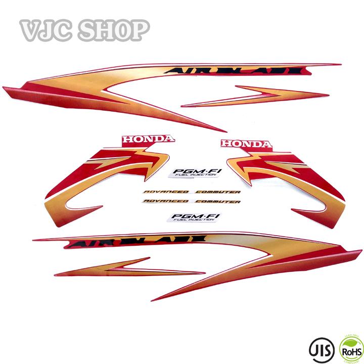 Honda Air Blade 2009 strips set (10 pcs)