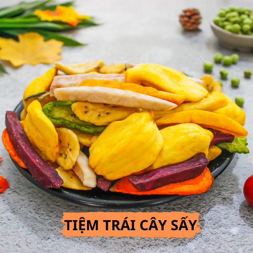 Rau củ hoa quả thập cẩm sấy giòn