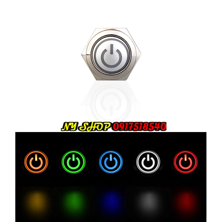 CÔNG TẮC LED LOGO ( HONDA YAMAHAMONTERPOWER) TẶNG KÈM JACK CẮM