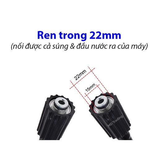 Dây rửa xe 20m cao áp