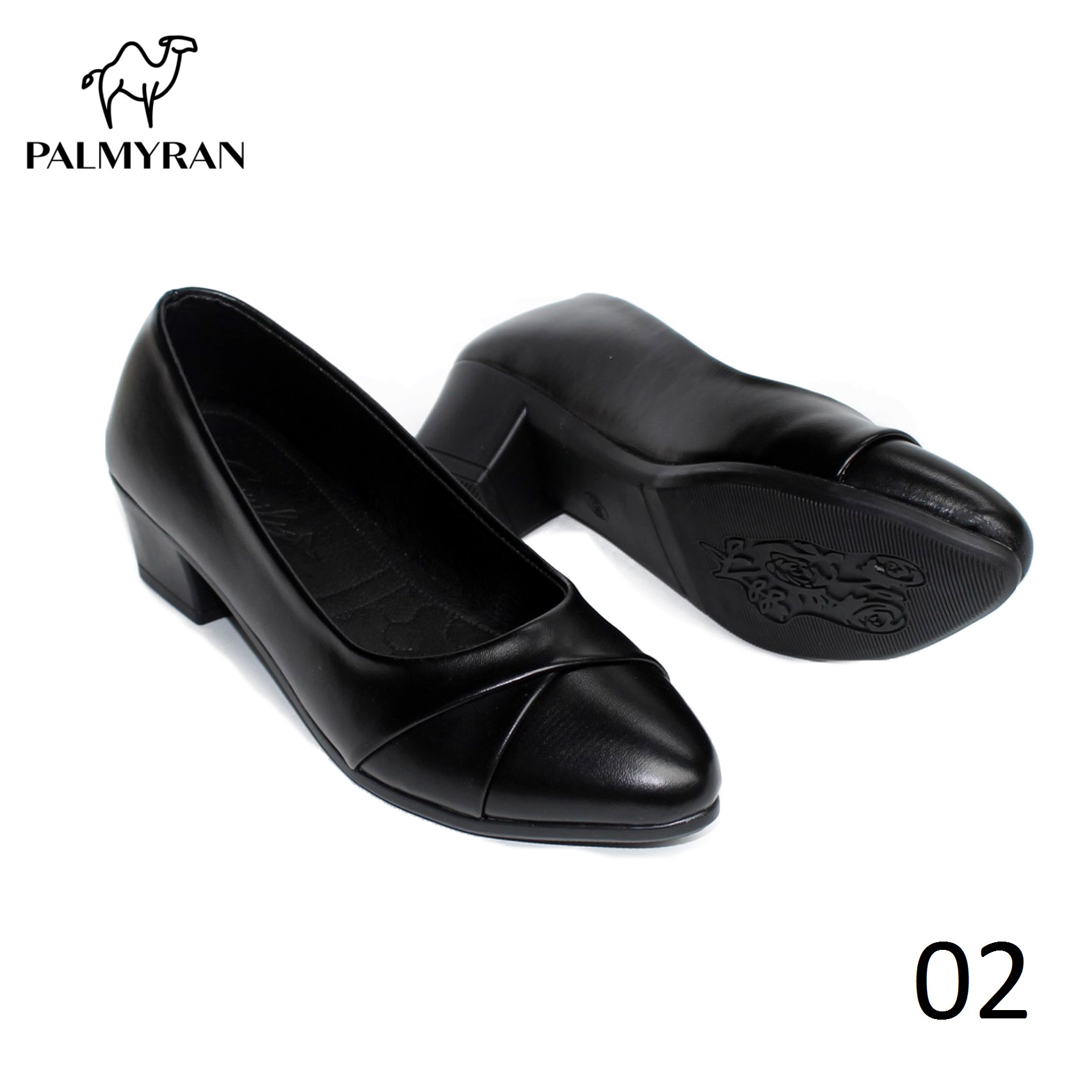 Giày cao gót nữ 3 phân da sịn thật XK02