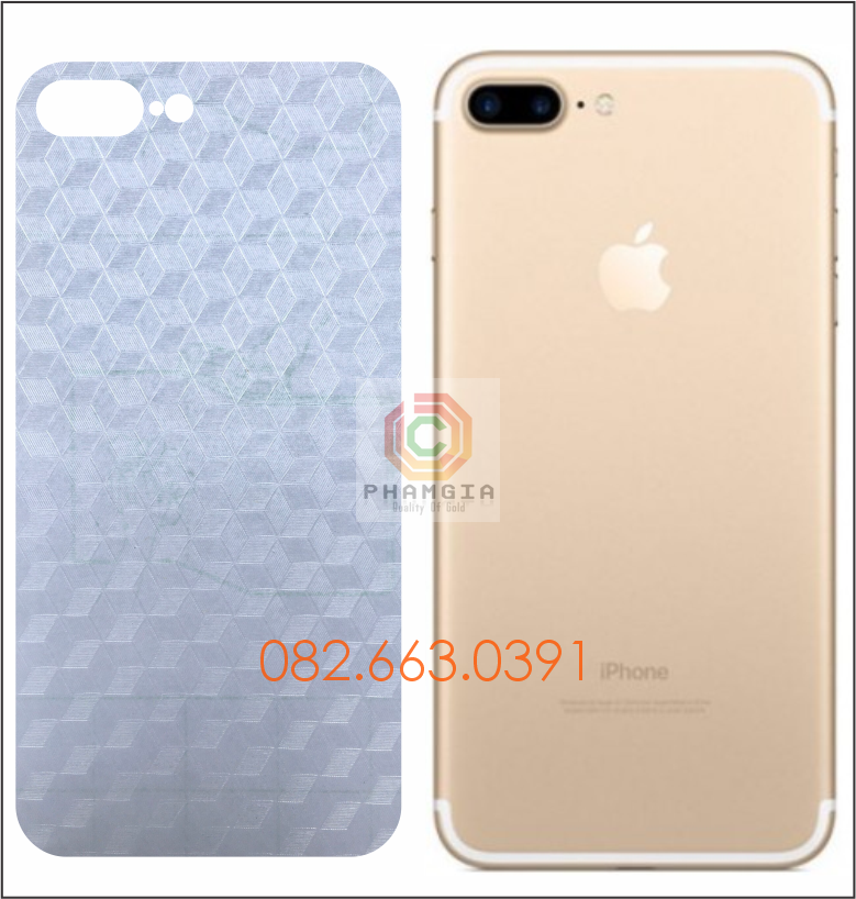 Miếng Dán Carbon Mặt Sau Của Dòng Máy Iphone