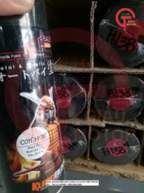 [HCM]SƠN SAMURAI MÀU HONDA H138 MÀU ĐỎ RED R4L