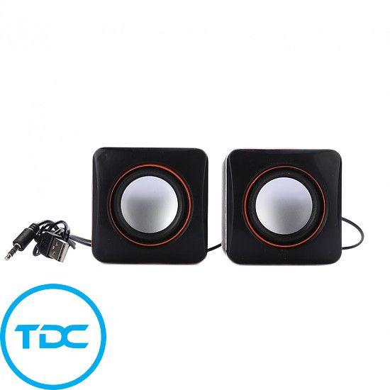 Bộ loa Mini Timedia Speaker D-02A. Màu đen