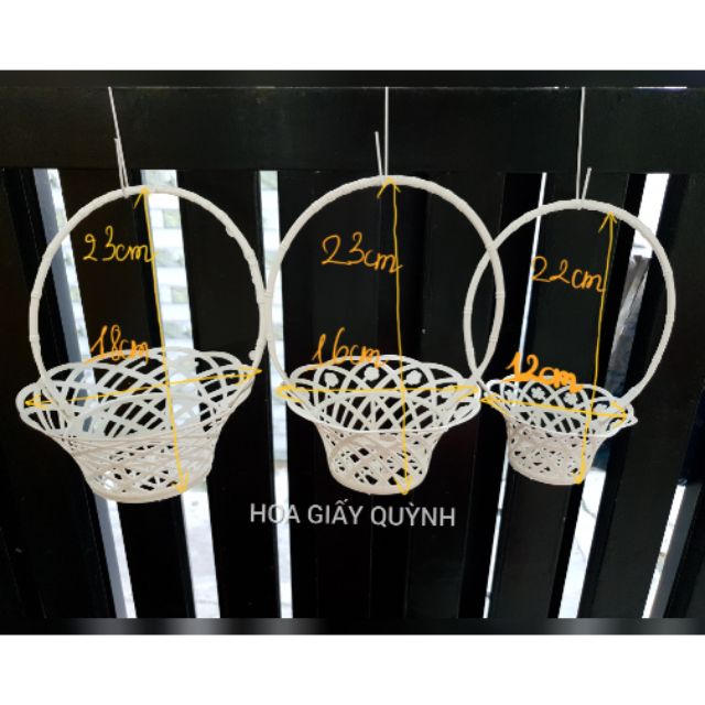 10 Giỏ hoa cúc (10 giỏ 1 size)