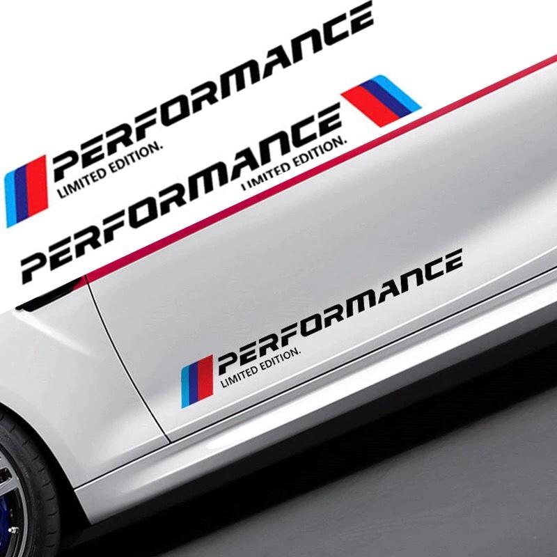 [HCM]Bộ 2 tem dán cửa xe ô tô Performance