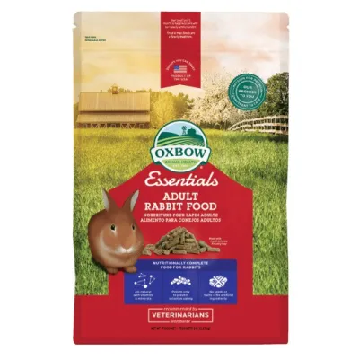 Cỏ Nén Oxbow Essentials Adult Rabbit Food Thỏ - Bọ - Sóc Bắc Mĩ - Nhập US