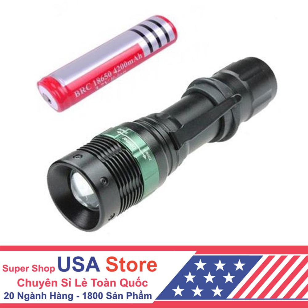 Bộ Đèn Pin (Chọn Màu)Q5 - 1600 LM Và 1 Pin UF01