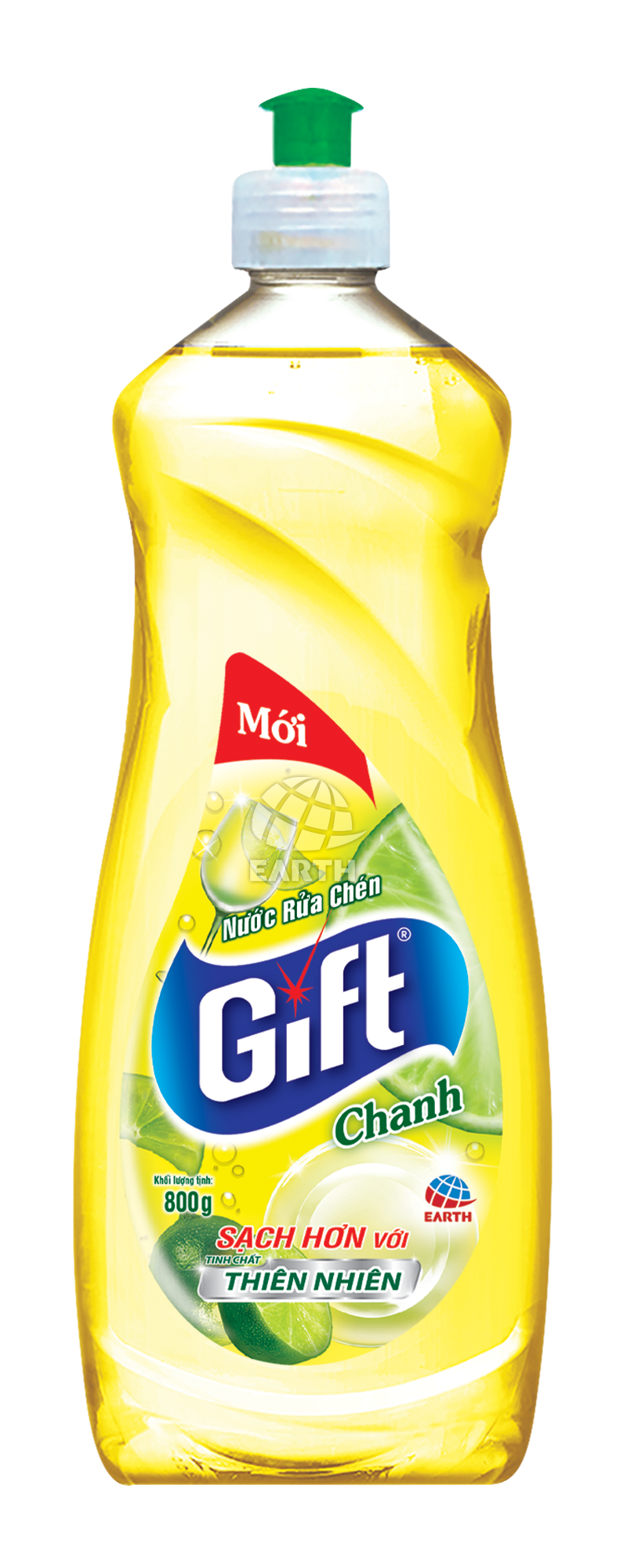 Nước rửa chén Gift (Chanh/ Trà Chanh) 800g  - 1 chai
