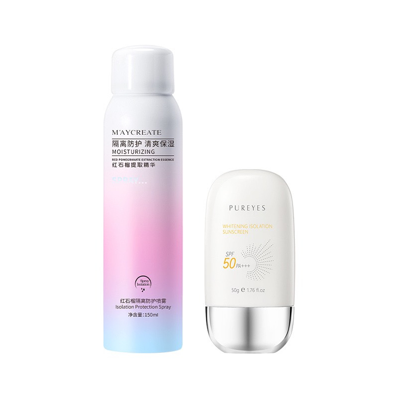 Xịt Chống Nắng Trắng Da M'ayCreate 150ml