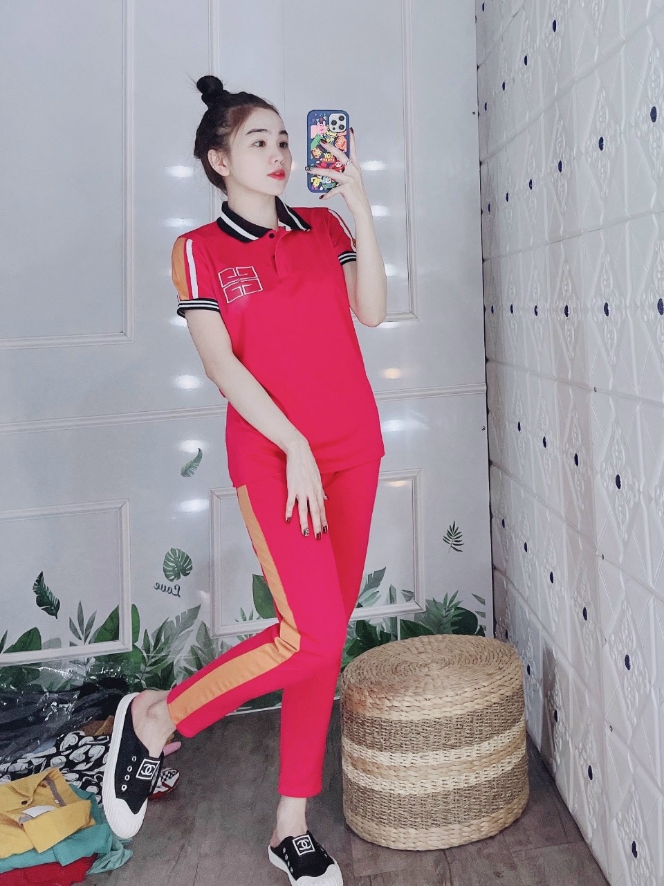Set Bộ Cổ Thêu Thời Trang( 40~70kg) - Sản Phẩm Y Hình