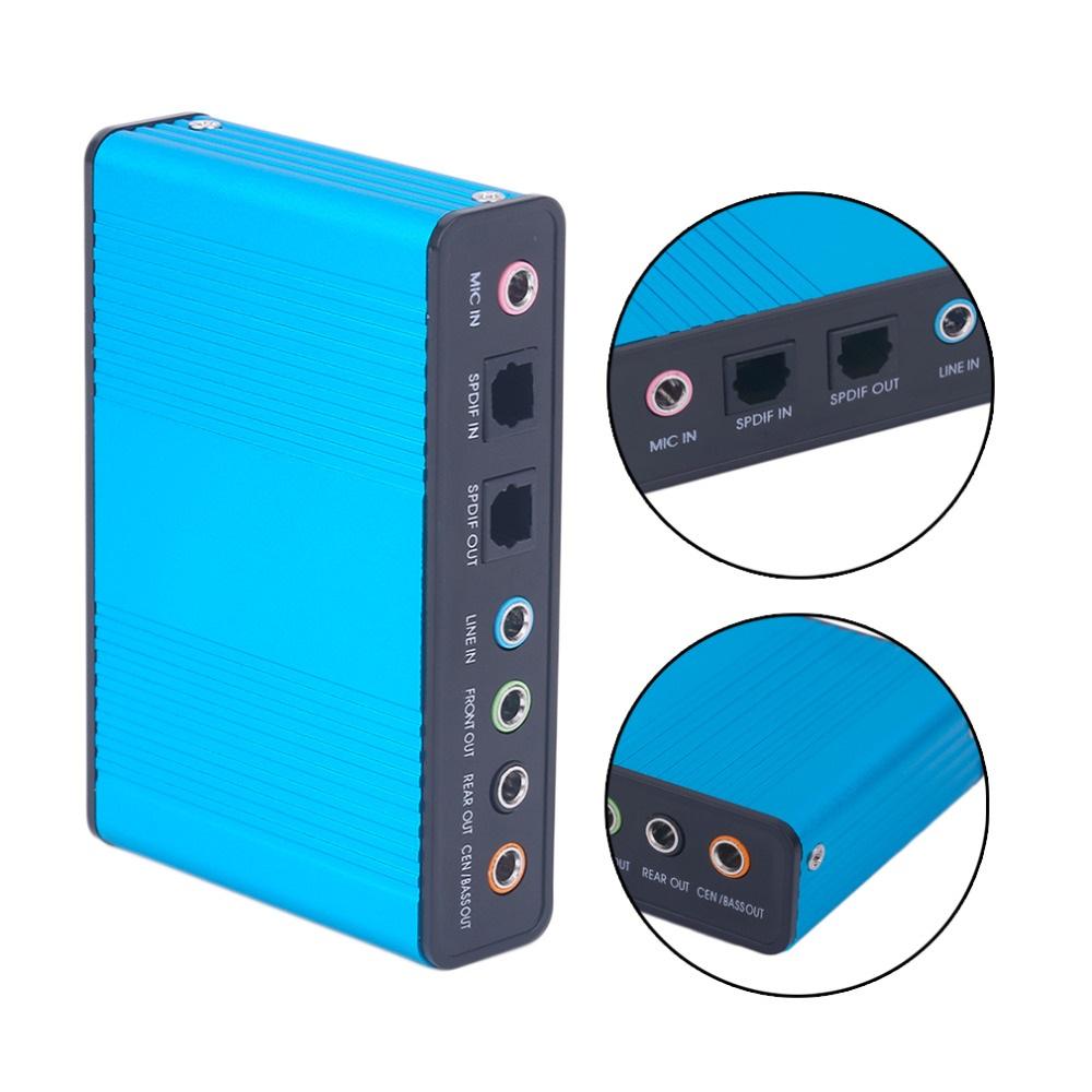 Bộ chuyển đổi USB 2.0 ra cổng quang + Sound 5.1