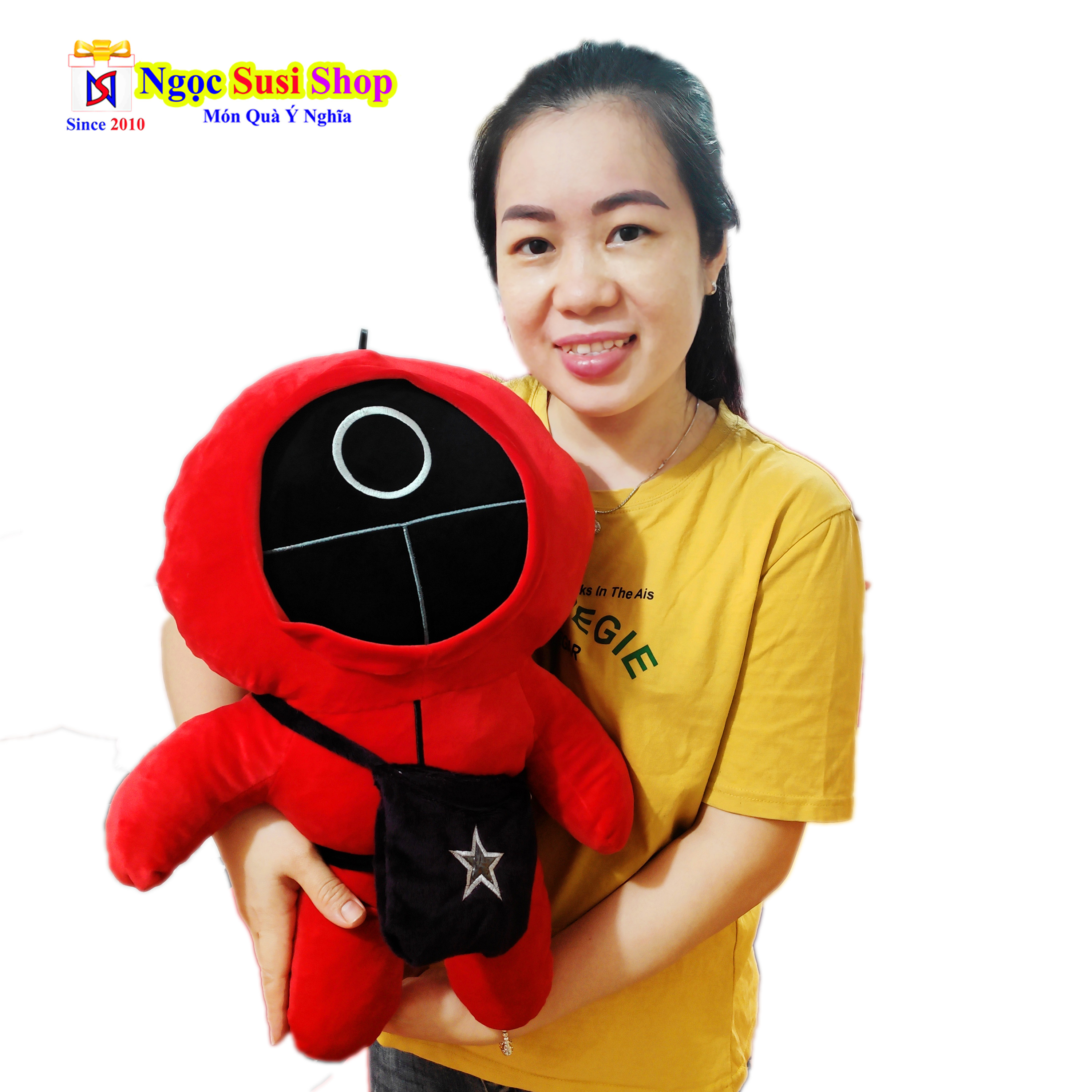 [FREESHIP MAX] GẤU BÔNG TRÒ CHƠI CON MỰC SQUID GAME [ SIÊU HOT]