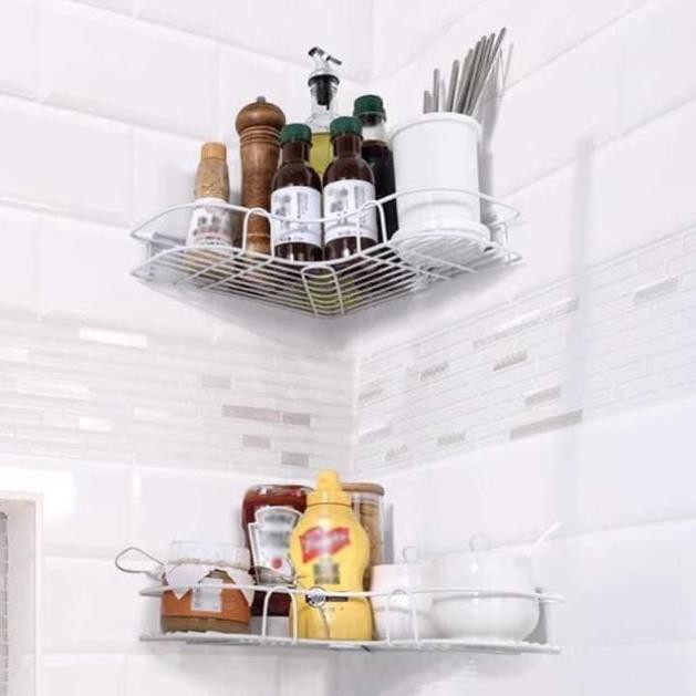 KỆ GÓC DÁN TƯỜNG SIÊU CHẮC