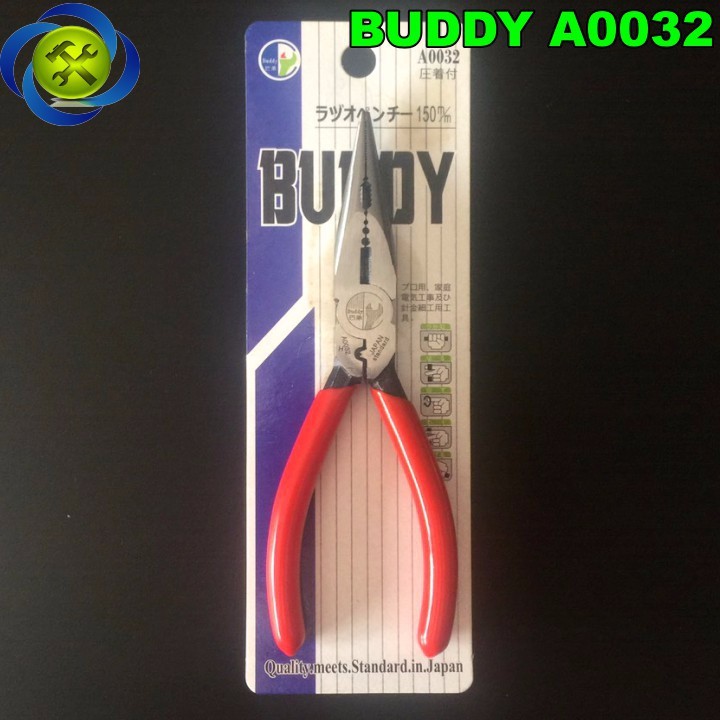 Kềm nhọn bấm cos buddy ba0032 kích thước 150mm