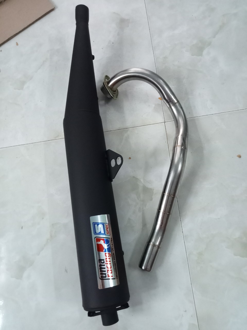 pô uma lắp xe exciter 150
