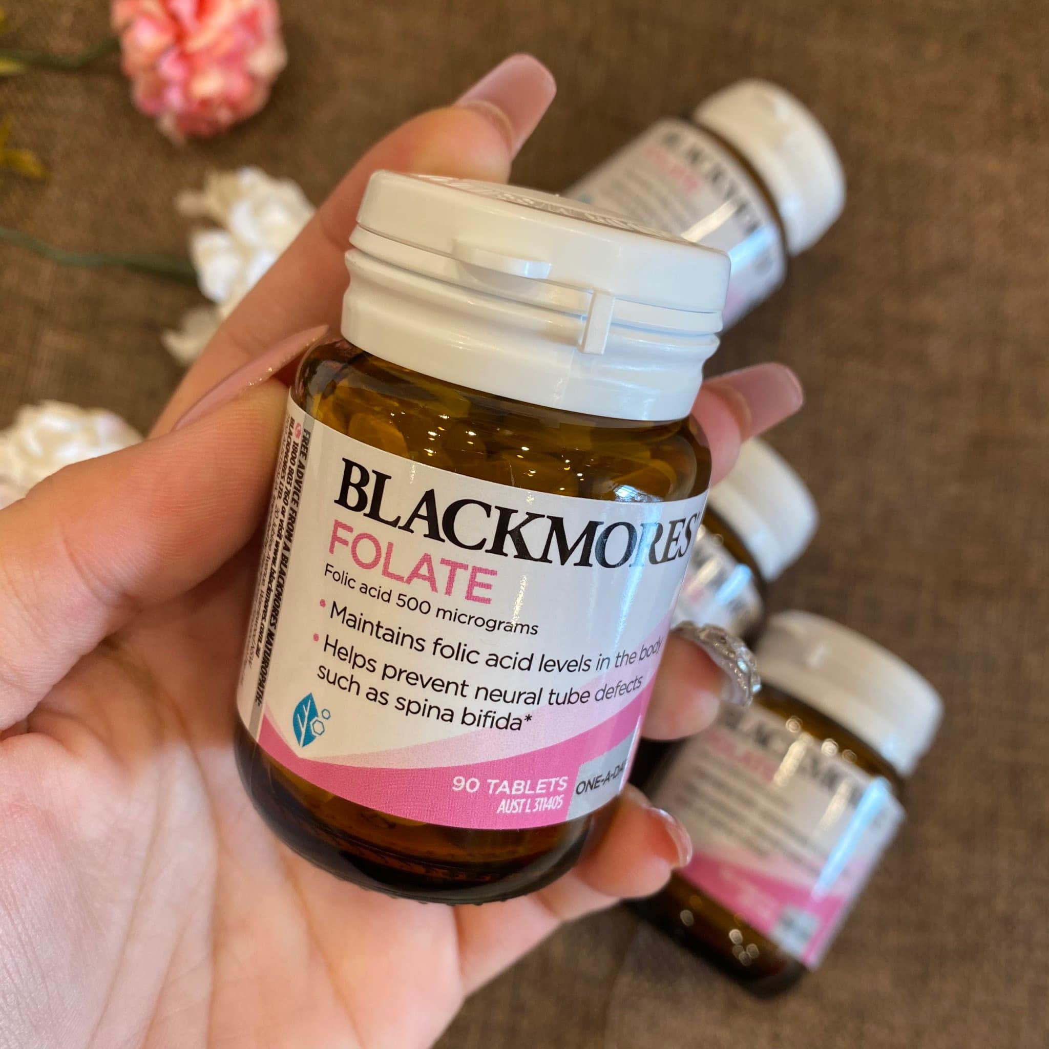 Blackmores Folate 500mcg 90 Tablets