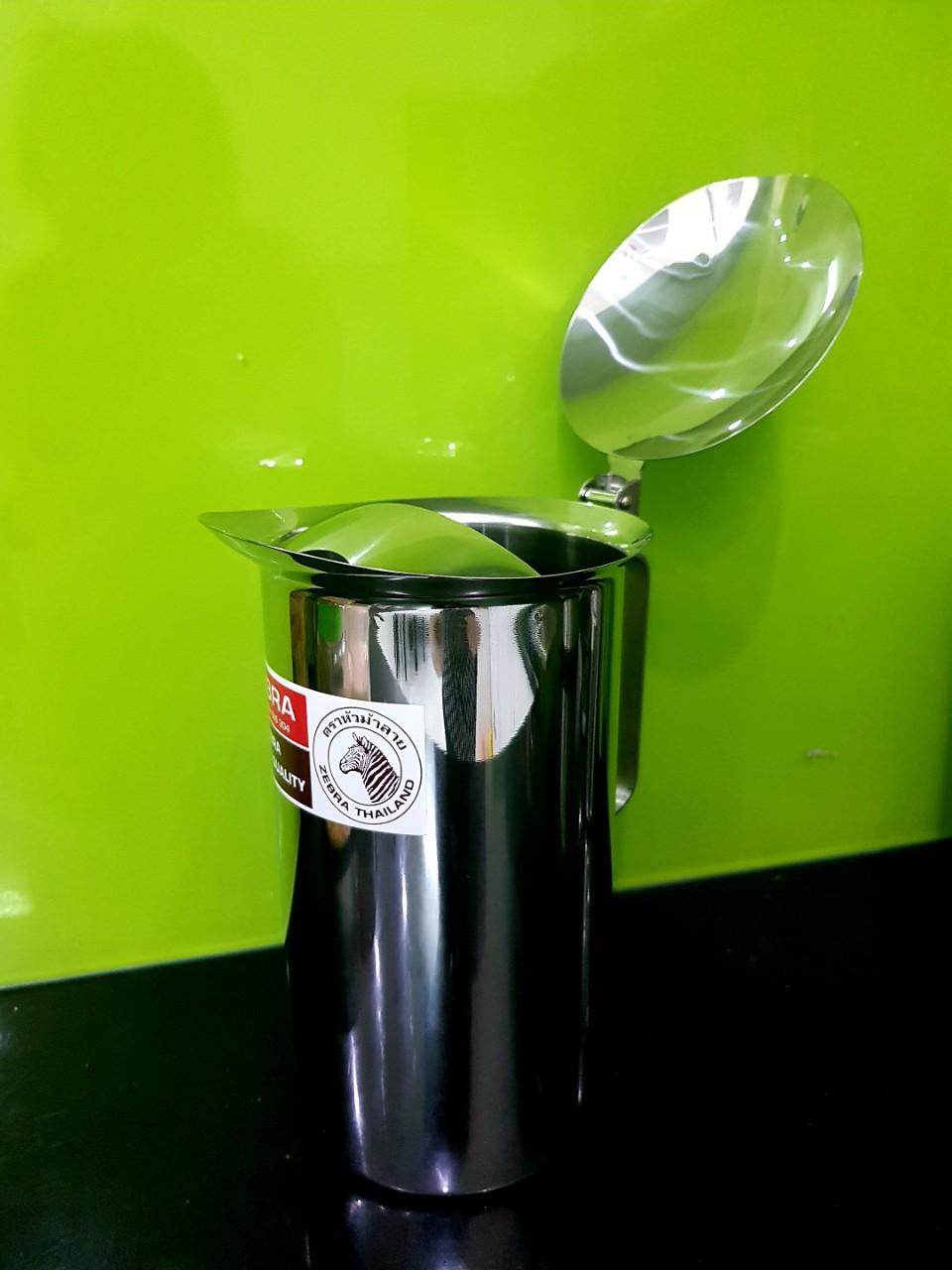 [HCM]CA NƯỚC INOX ZEBRA 11CM CÓ NẮP 1.9L - 115012