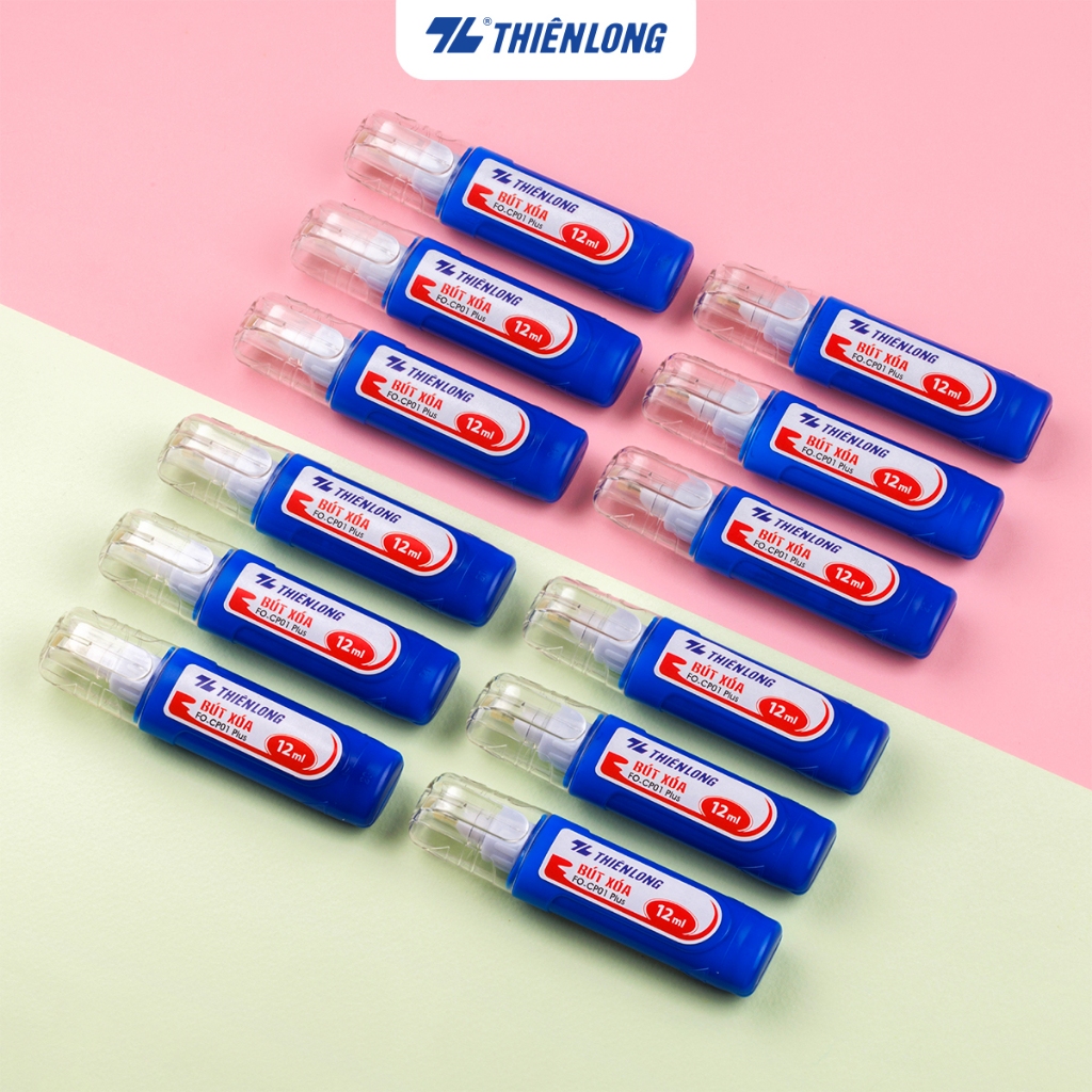 Bút xoá nước 12ml Thiên Long Flexofice FO-CP01 PLUS