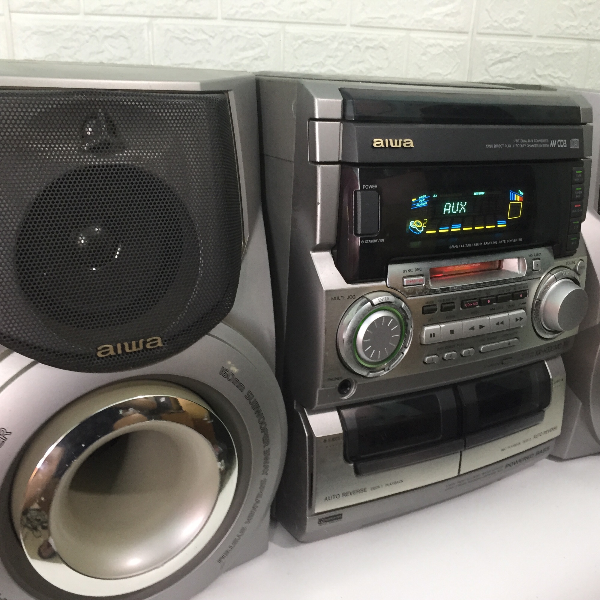 Dàn AiWa H330Md có cổng optical làm giải mã