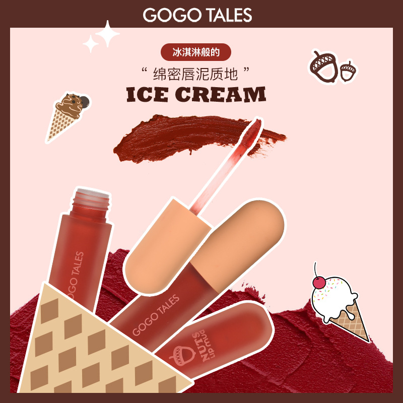 [HCM]Son Kem Lì GOGOTALES Hạt Dẻ GT215 [ GOGO TALES ]