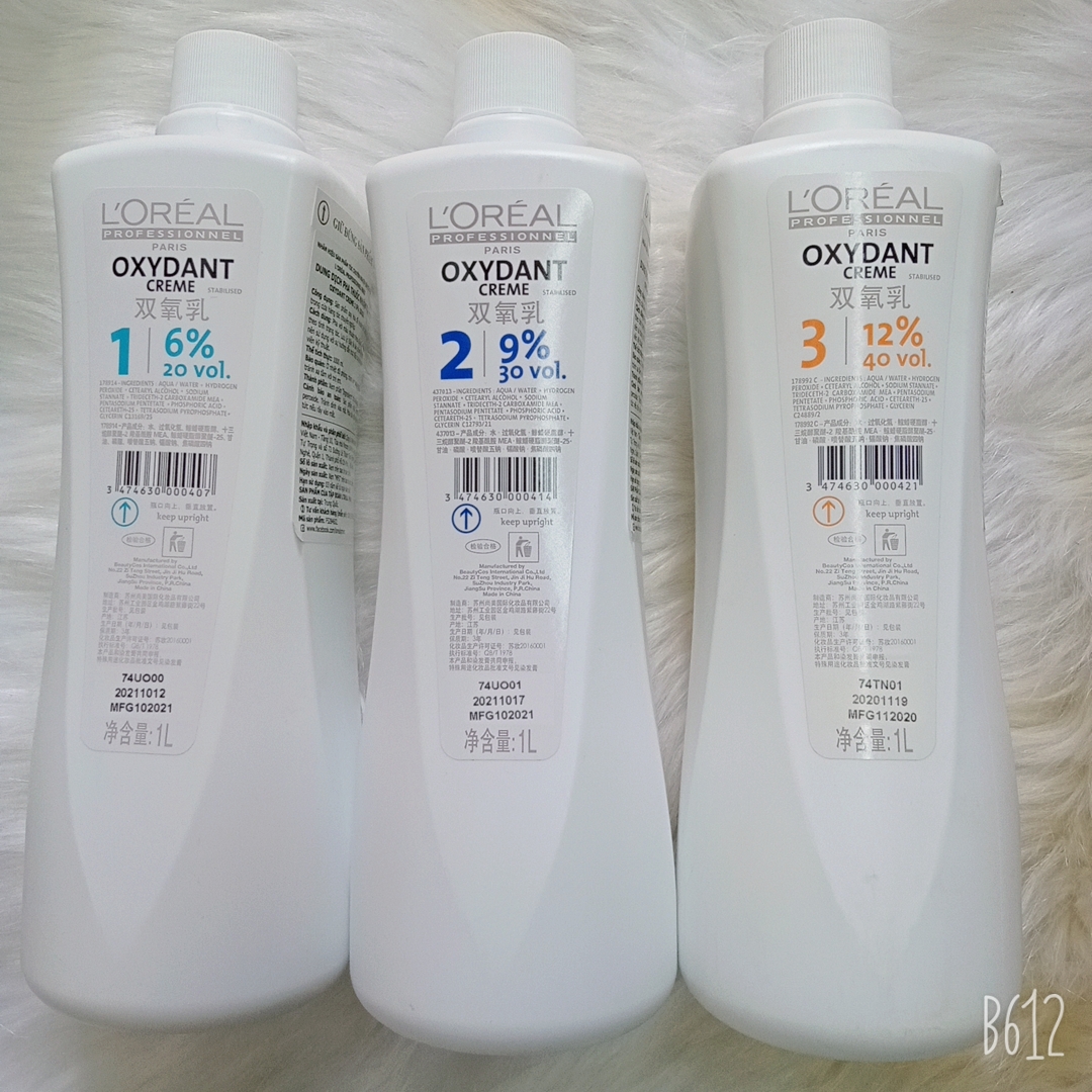KEM OXY TRỢ NHUỘM LOREAL MỞ BIỂU BÌ TÓC 1000ML