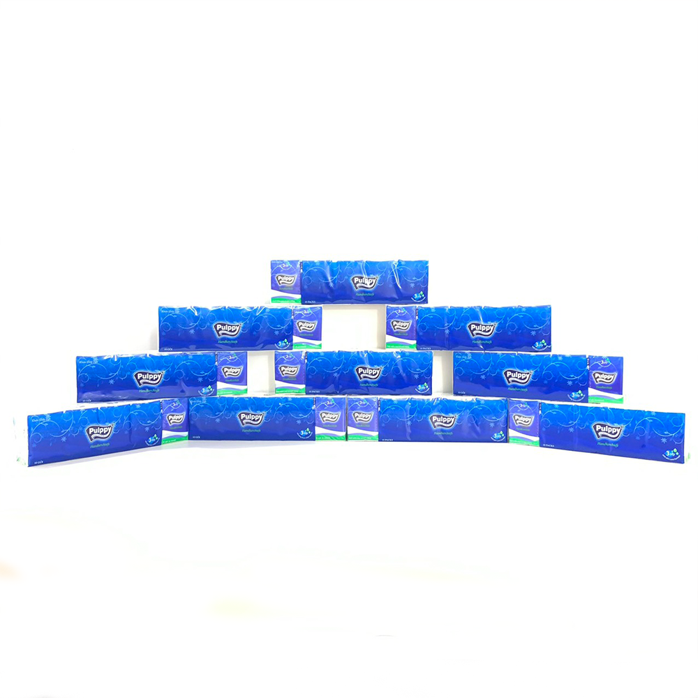[LOẠI 1] LỐC 10 GÓI PULPPY BỎ TÚI - KHĂN GIẤY LỤA PULPPY