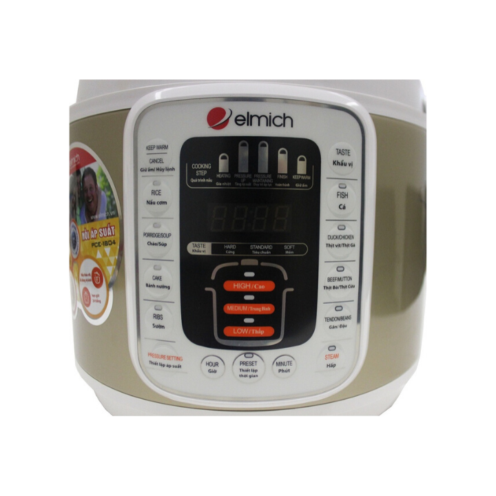Nồi áp suất cao cấp Elmich PCE-1804 5L